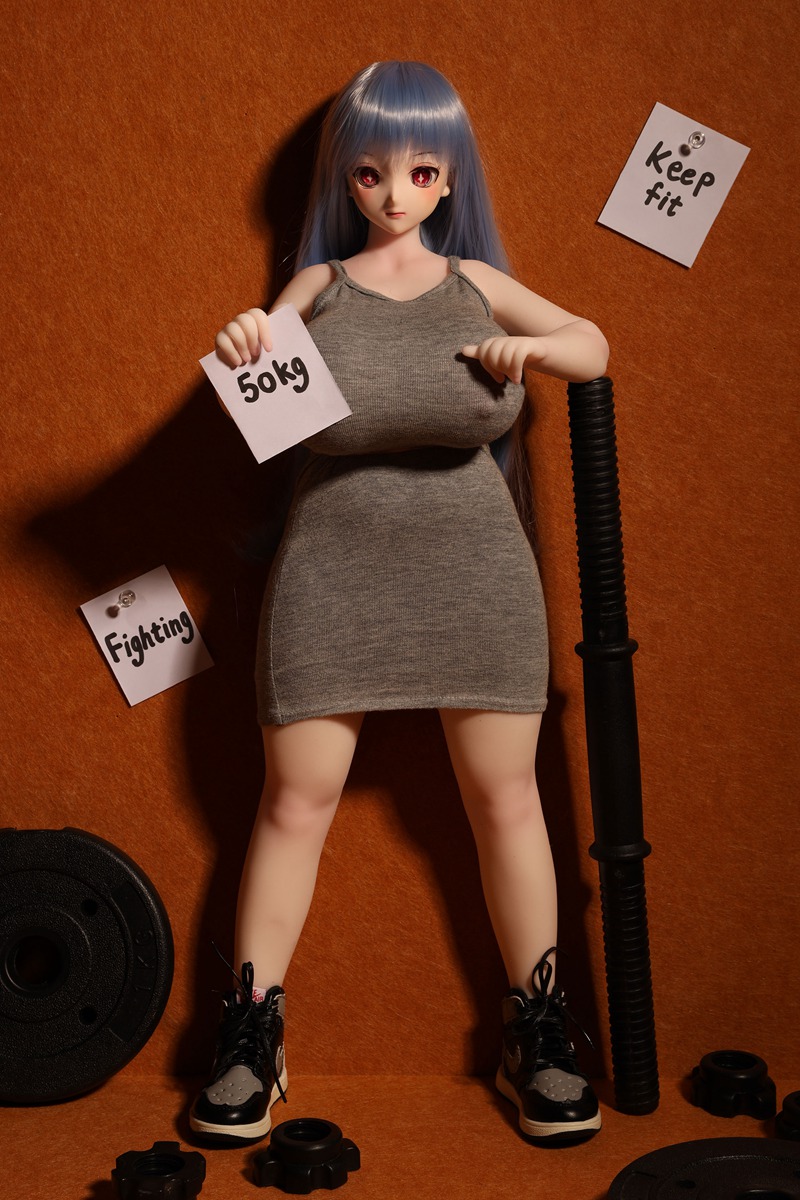 Alternative view of Size 1/3 Real-life White Skin F-cup Silicone Body Vinyl Head Sex Doll Youla