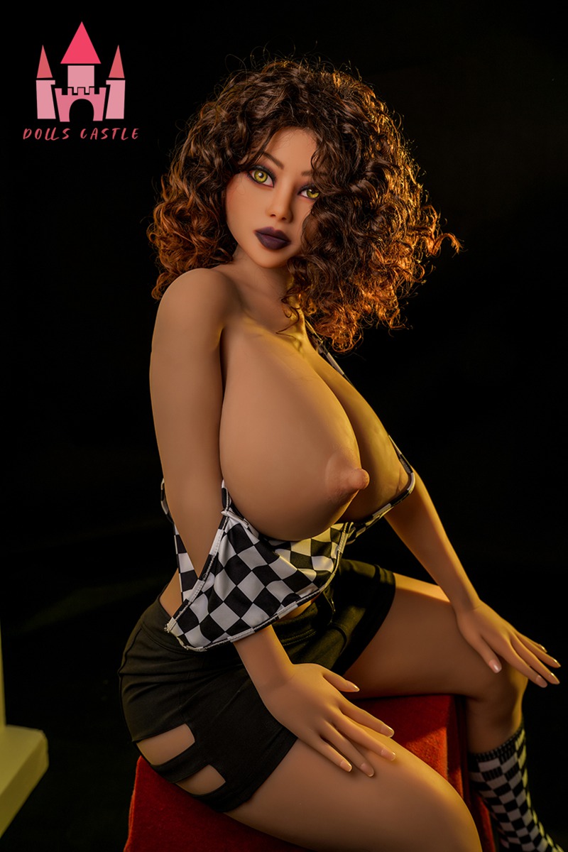 Realistic Big Breast Tan Skin TPE Body Head Sex Doll - Image 6