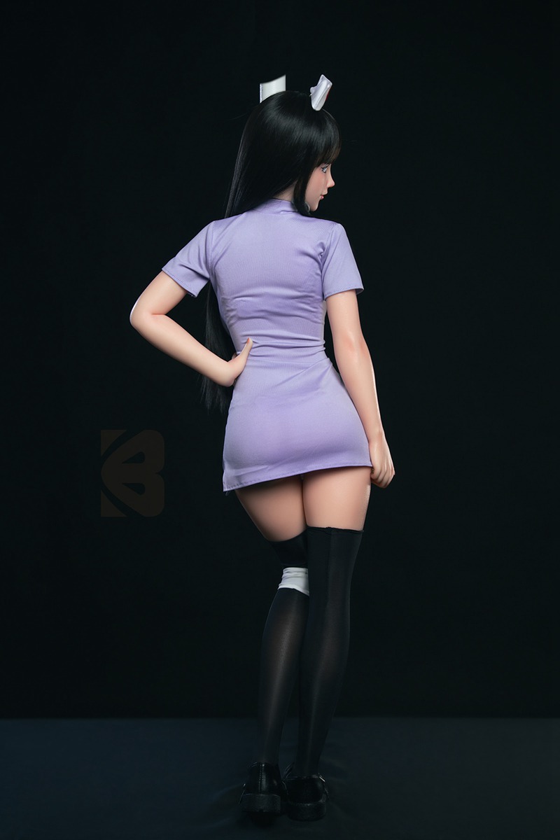 Size 1/2 Reallife White Skin Silicone Body Head Anime Sex Doll Hyūga Hinata - Image 4