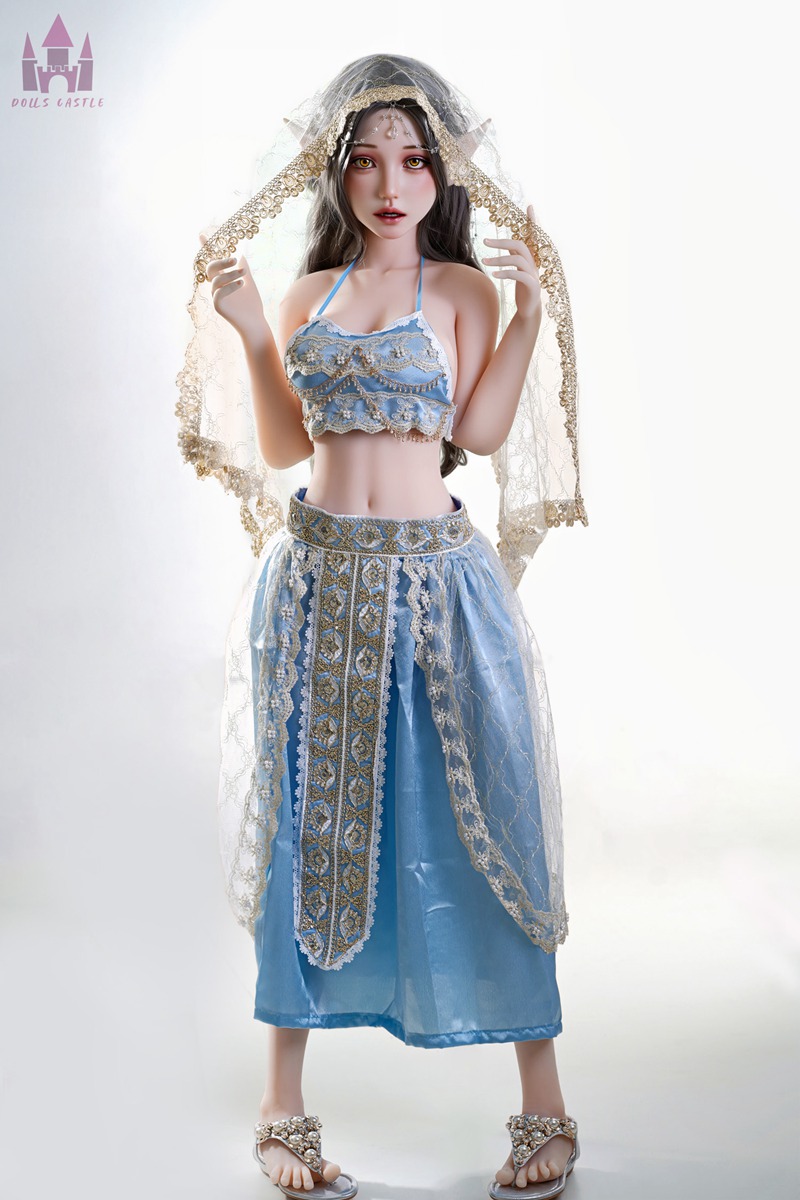 Cute Nature Skin TPE Body Silicone Head Sex Doll Lyla