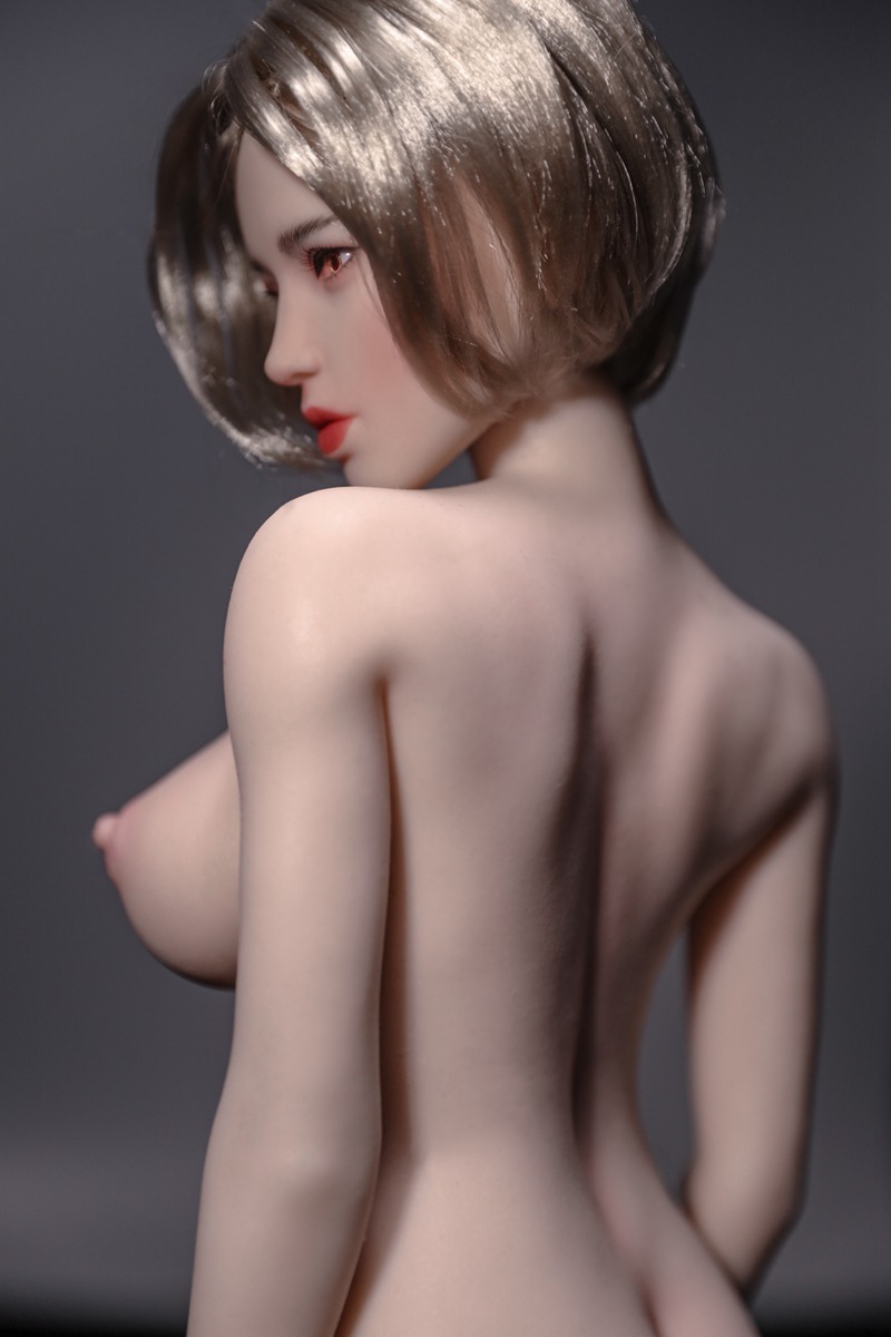 Size 1/3 Short Hair Cinnamon Skin Silicone Body Head Sex Doll Georgia - Image 10