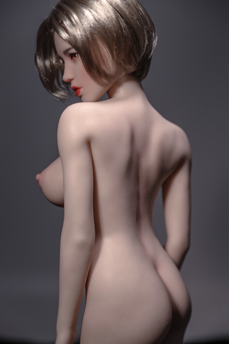 Size 1/3 Short Hair Cinnamon Skin Silicone Body Head Sex Doll Georgia - Image 11