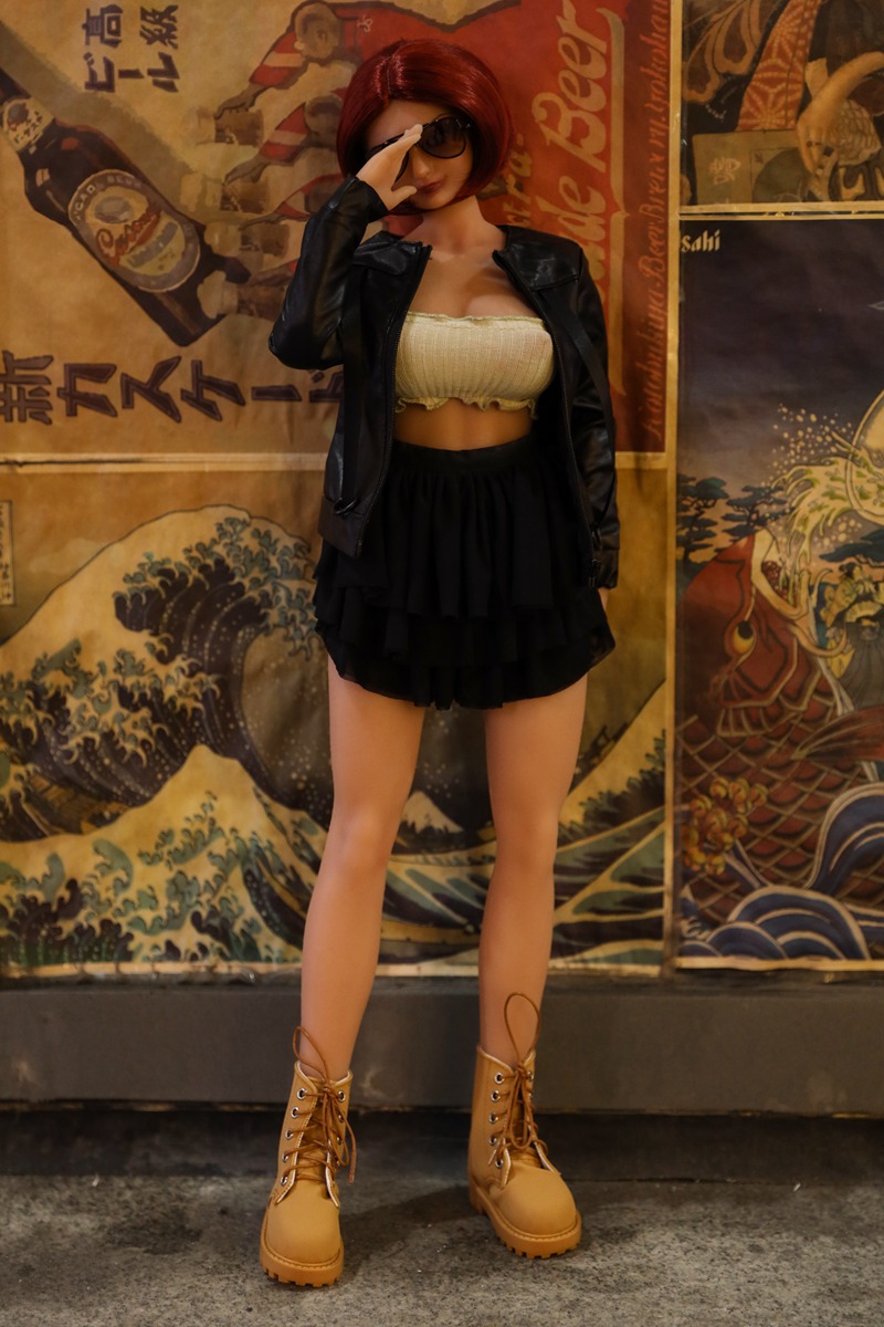 Size 1/3 Real-life Tan Silicone Body Head Sex Doll Masami - Image 5