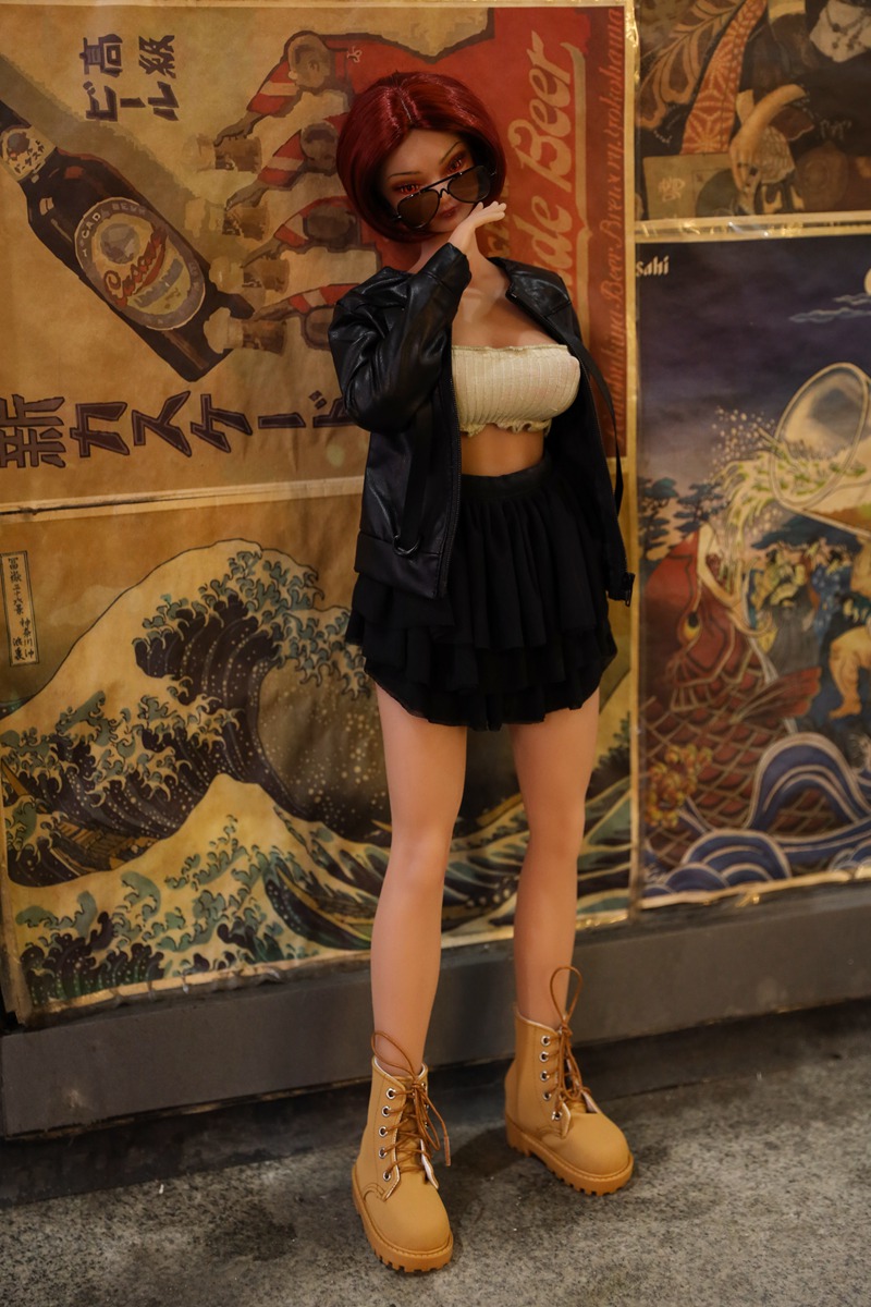 Size 1/3 Real-life Tan Silicone Body Head Sex Doll Masami - Image 6
