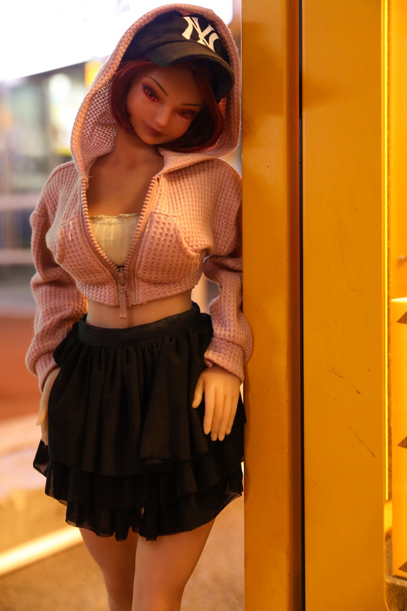 Size 1/3 Real-life Tan Silicone Body Head Sex Doll Masami - Image 3