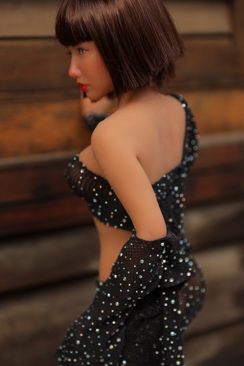 Size 1/3 Short Hair Tan Skin Silicone Body Head Sex Doll Reka - Image 5