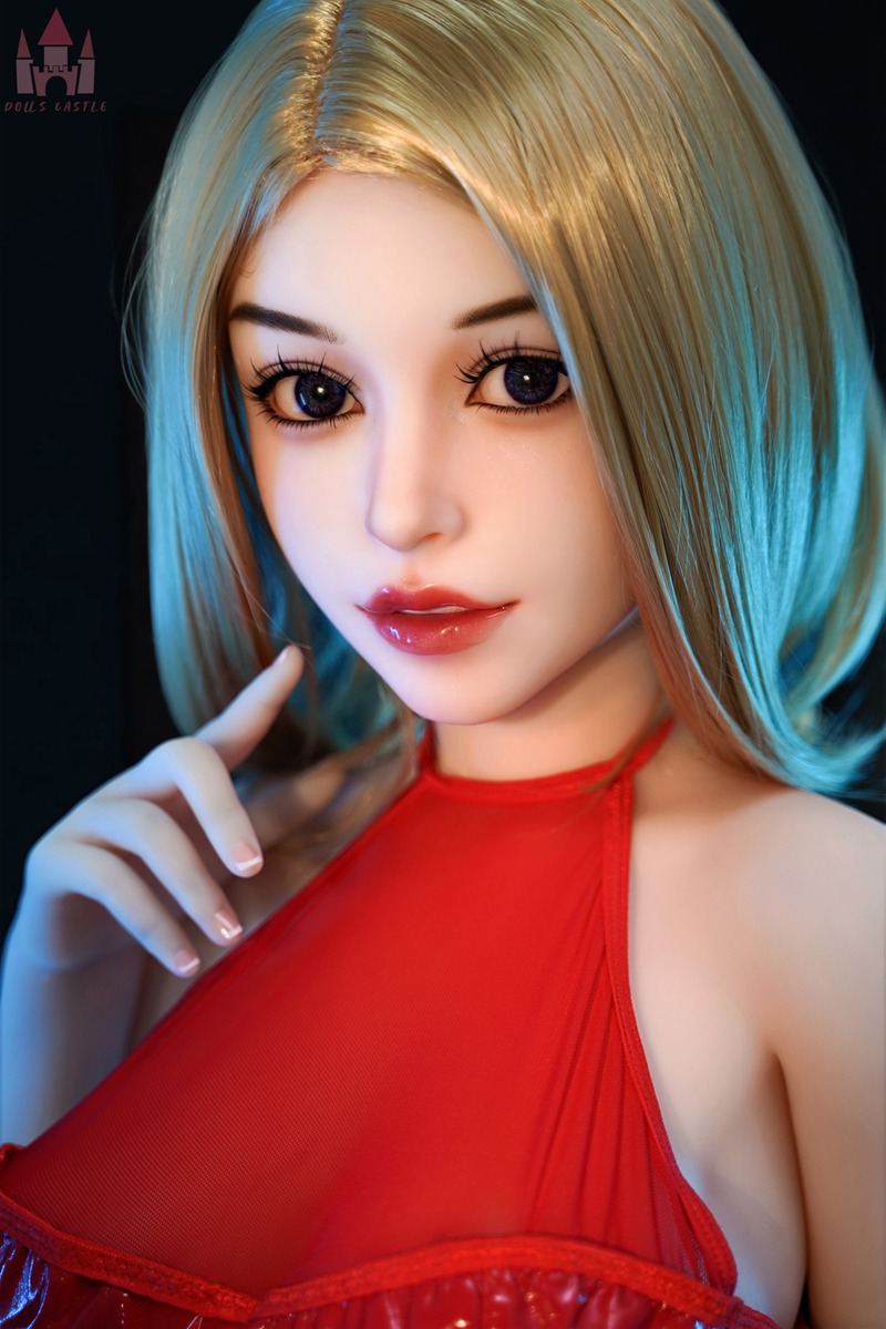 Blonde Nature Skin TPE Body Silicone Head Sex Doll Stefanie - Image 5