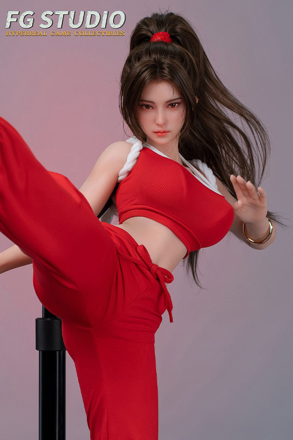 Size 1/3 Realistic Skinny Silicone Sex Doll Fighting Girl - Image 14