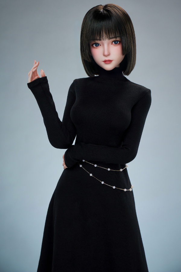 Alternative view of Size 1/3 Realistic Asian Short Hair Skinny Silicone Sex Doll