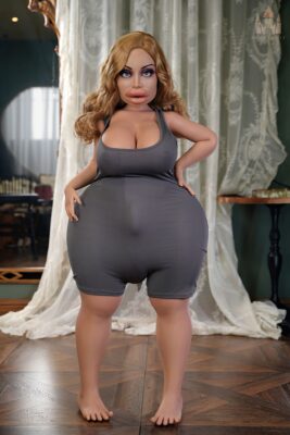 Size 1/2 Big Breast Nature Silicone Body Head Sex Doll