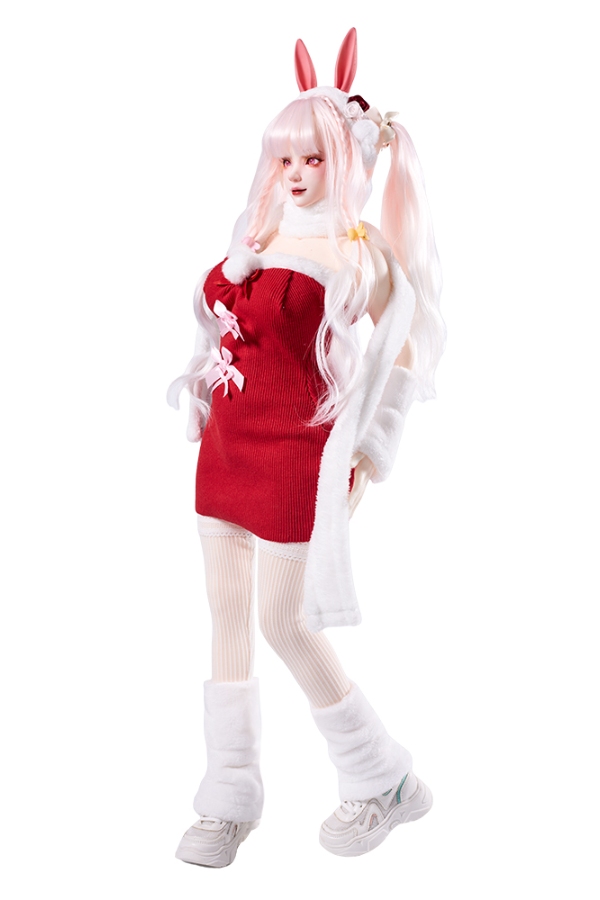 Size 1/3 Realistic Skinny Silicone Sex Doll Rabbit Girl - Image 5