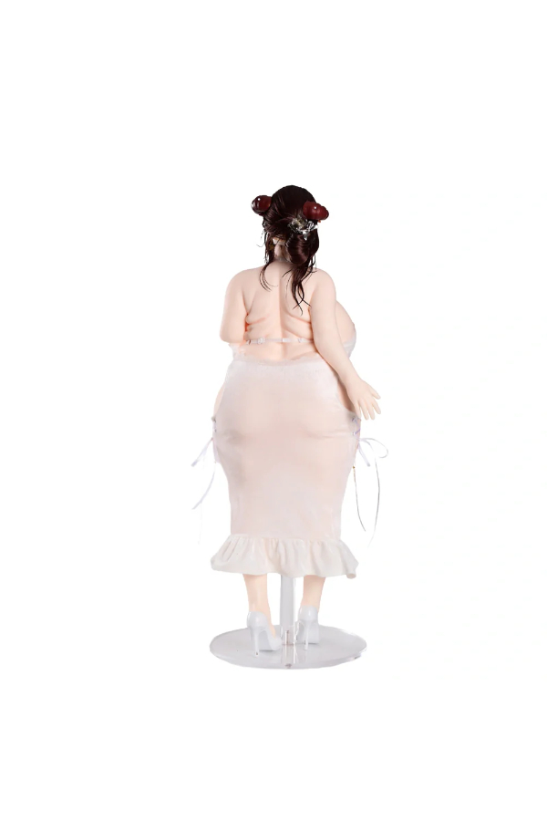 Size 1/3 Cute Big Breast Silicone Body Head Sex Doll Cow - Image 8