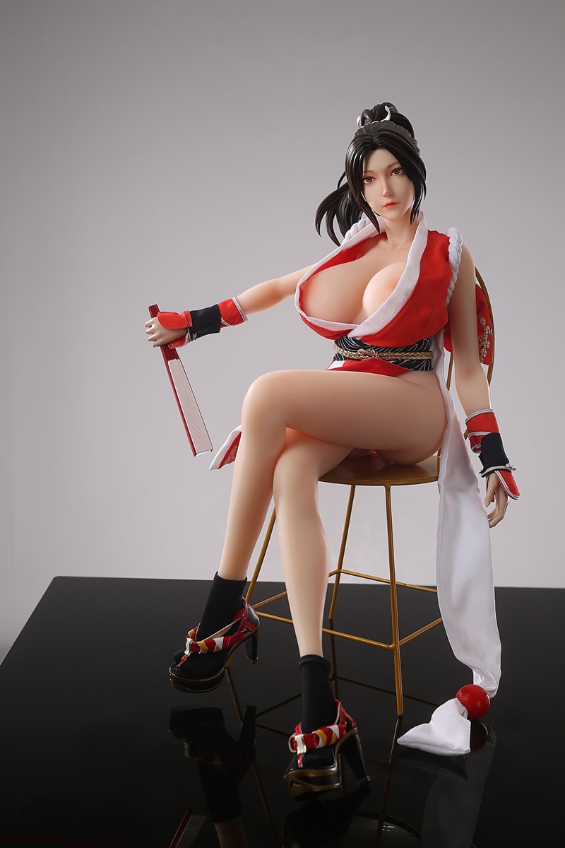 Size 1/3 Silicone Body PVC Head Anime Sex Doll Shiranui Mai 不知火舞 - Image 5
