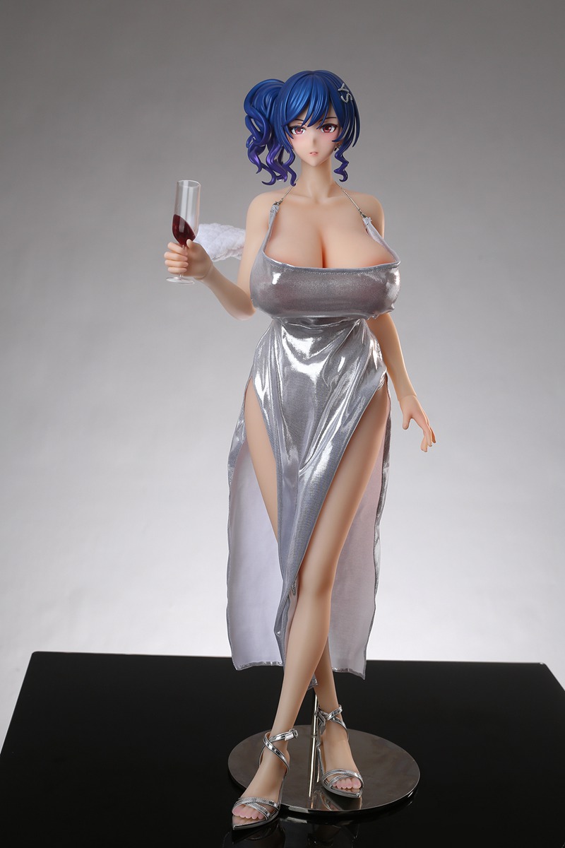 Size 1/3 Silicone Body PVC Head Anime Sex Doll Lucky Lou セントルイス