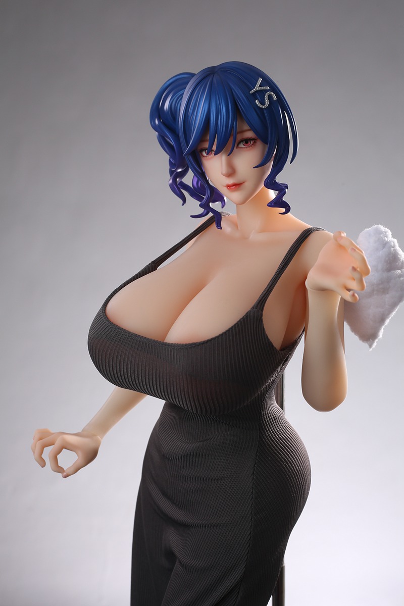 Size 1/3 Silicone Body PVC Head Anime Sex Doll Lucky Lou セントルイス - Image 4