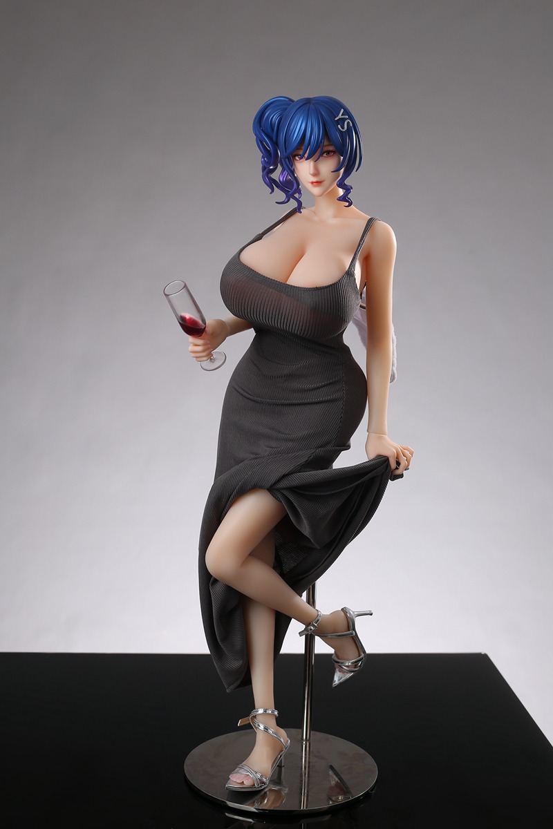 Size 1/3 Silicone Body PVC Head Anime Sex Doll Lucky Lou セントルイス - Image 6