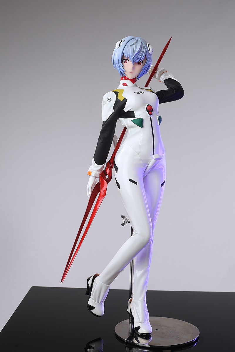 Size 1/3 Silicone Body PVC Head Sex Doll Ayanami Rei 綾波レイ - Image 4