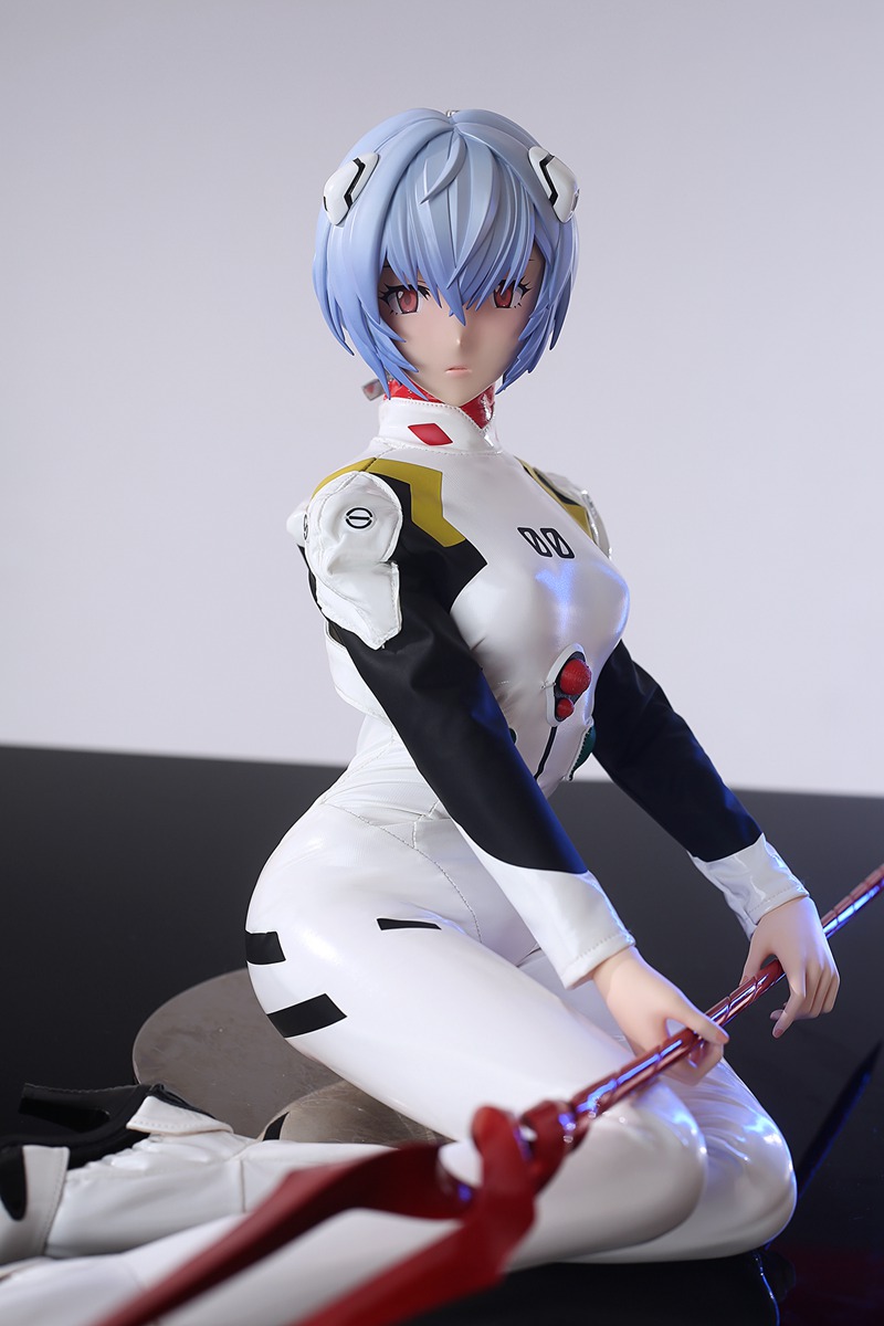 Size 1/3 Silicone Body PVC Head Sex Doll Ayanami Rei 綾波レイ - Image 6