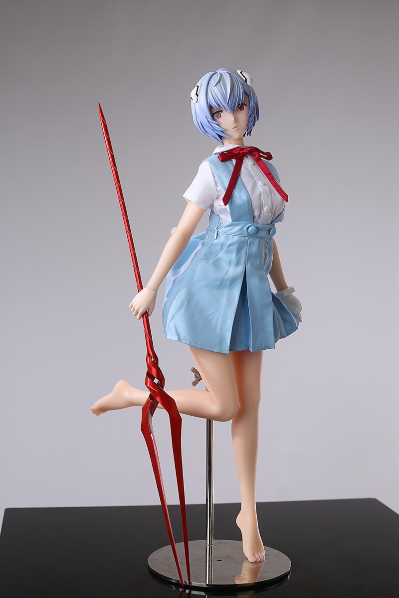 Size 1/3 Silicone Body PVC Head Sex Doll Ayanami Rei 綾波レイ - Image 21