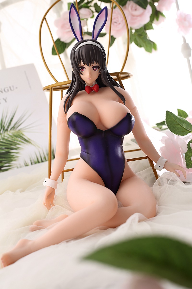 Size 1/4 Silicone Anime Figure Rabbit Girl - Xia Zhi Qiu Shiyu - Image 5