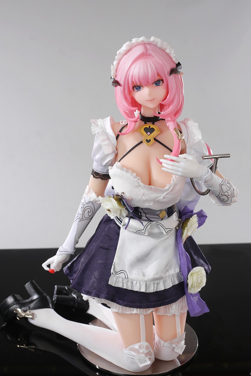 Alternative view of Size 1/3 Silicone Japanese Body PVC Head Adult Anime Figures