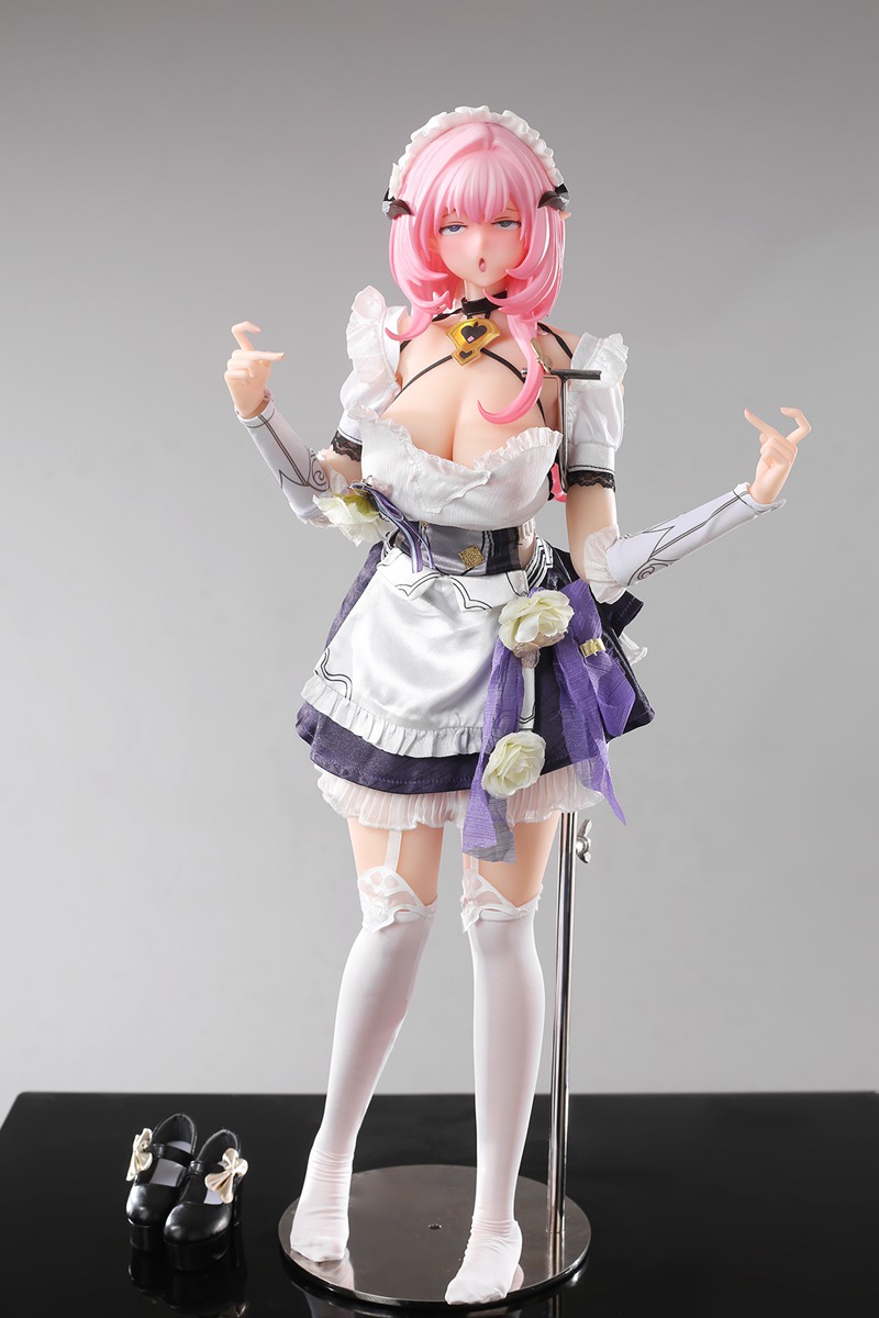 Size 1/3 Silicone Japanese Body PVC Head Adult Anime Figures - Image 4