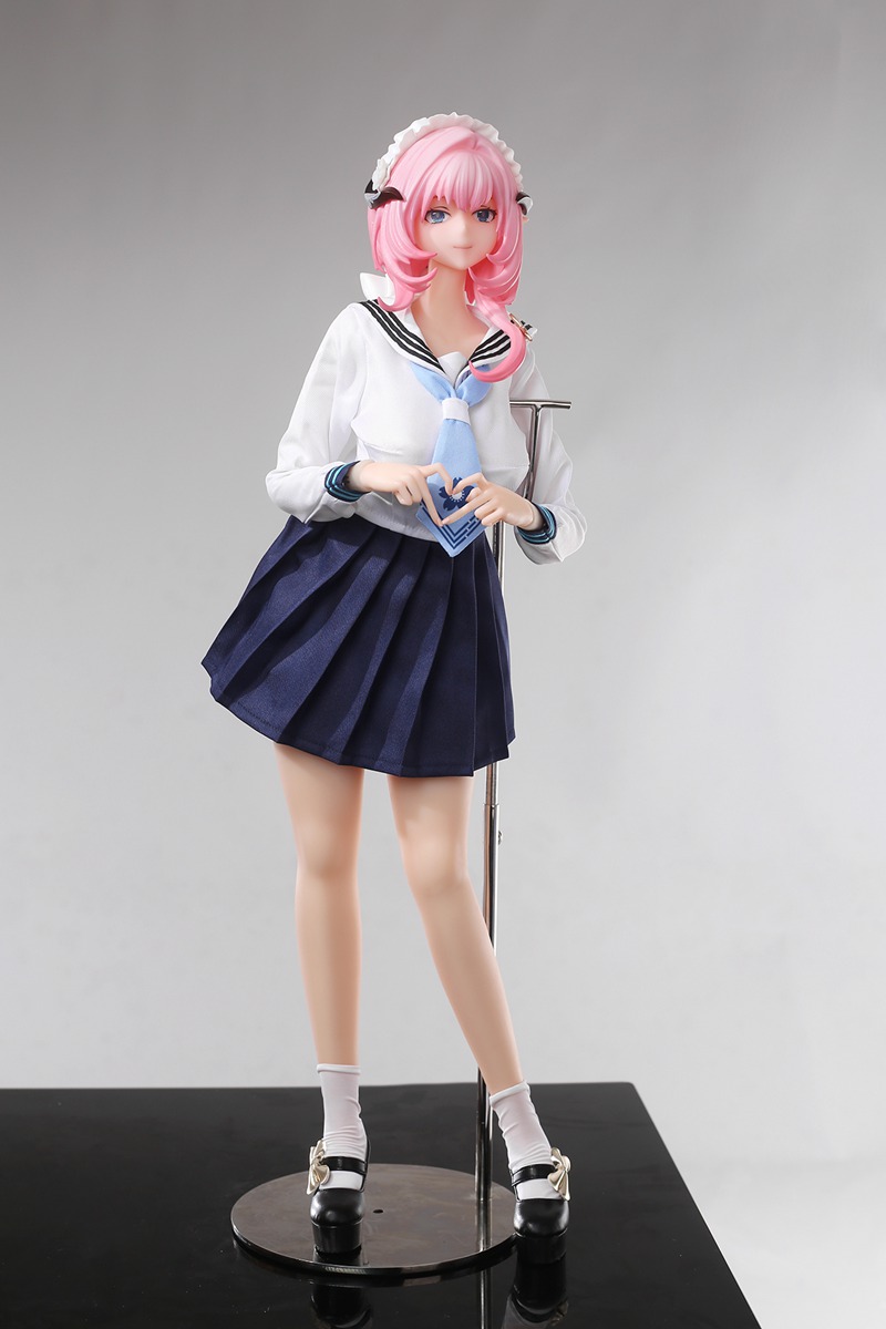 Size 1/3 Silicone Japanese Body PVC Head Adult Anime Figures