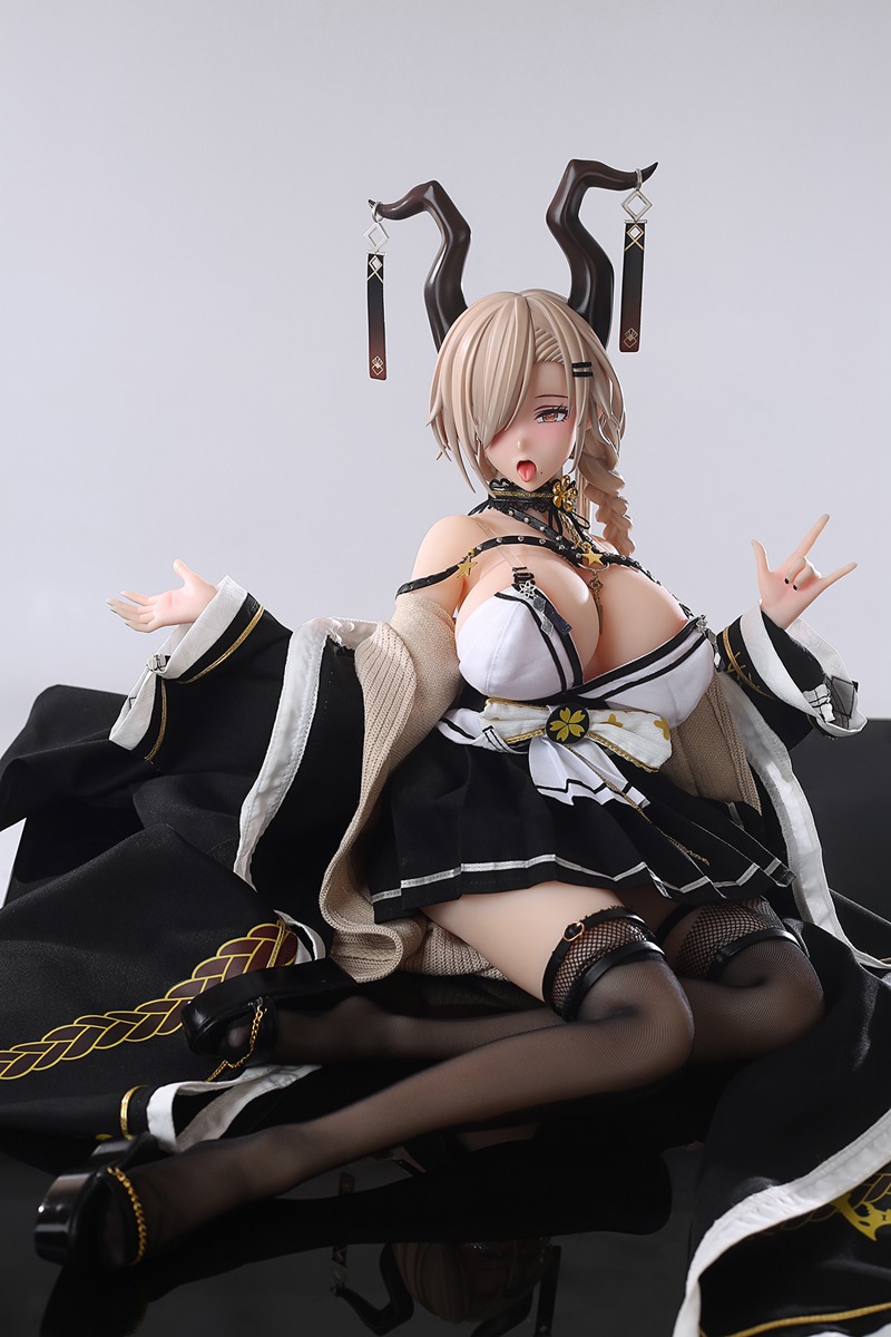 Size 1/3 Silicone Body PVC Head Smart Sex Doll 織裡 - Image 5
