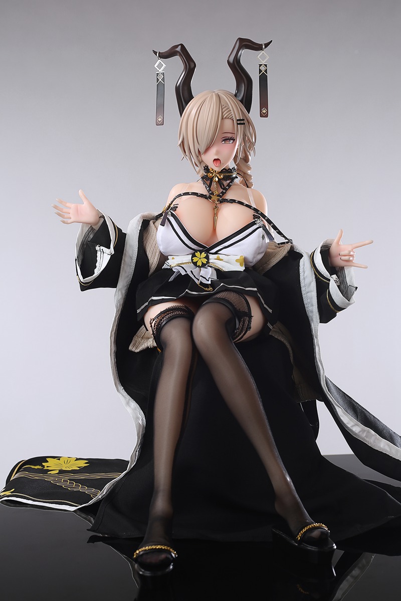 Size 1/3 Silicone Body PVC Head Smart Sex Doll 織裡 - Image 7