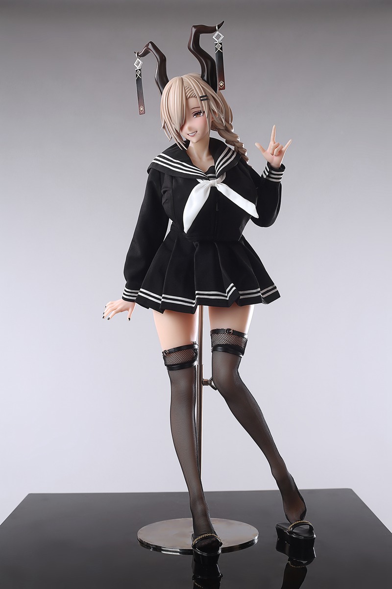 Size 1/3 Silicone Body PVC Head Smart Sex Doll 織裡 - Image 13