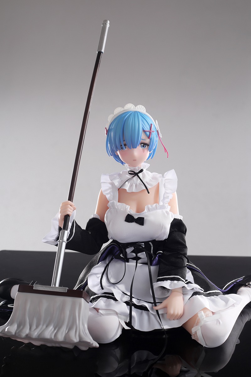 Alternative view of Size 1/3 Silicone Body PVC Head Anime Sex Doll Rem レム 雷姆