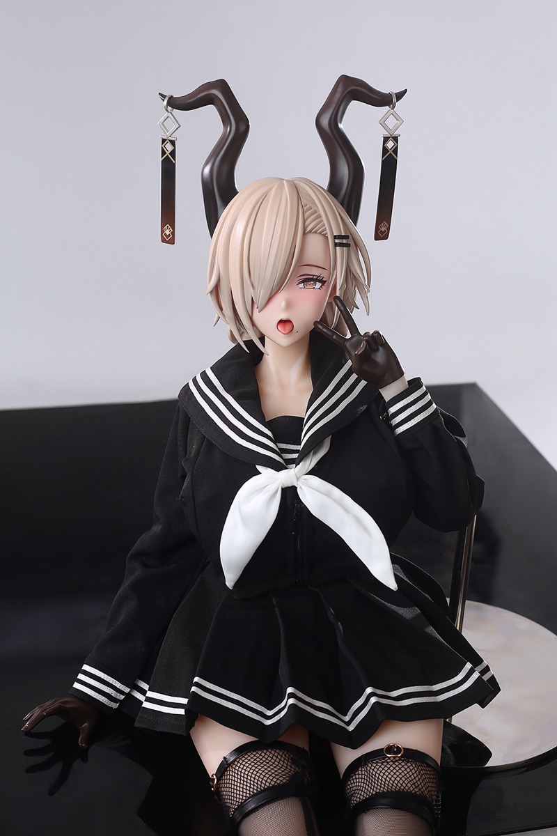 Size 1/3 Silicone Body PVC Head Smart Sex Doll 織裡 - Image 16