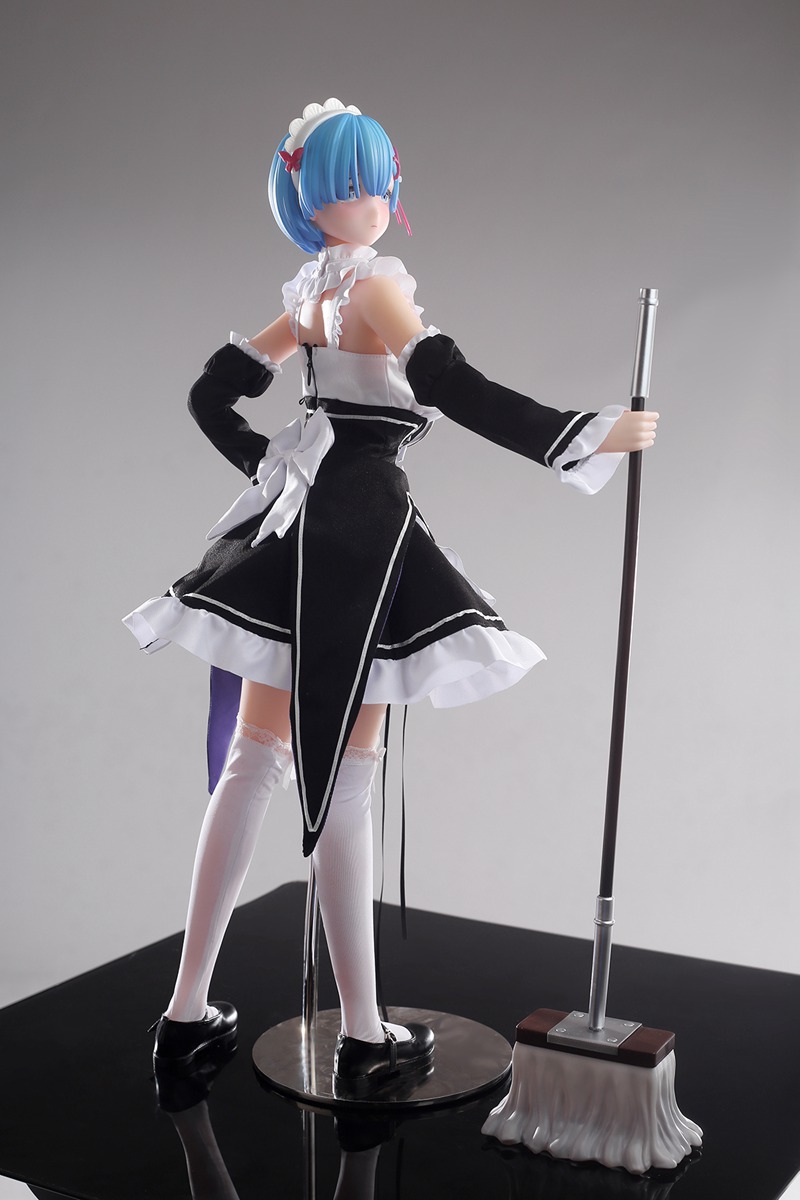 Size 1/3 Silicone Body PVC Head Anime Sex Doll Rem レム 雷姆 - Image 8