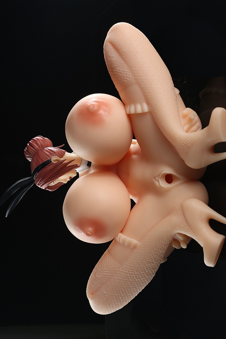 Size 1/7 Life-like Silicone Big Breast Adult Figure Kuroki Maleichka Bunny - Image 6