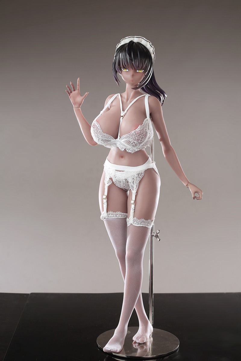 Alternative view of Size 1/3 Silicone Body PVC Head Adult Anime Figures 角栖华凛