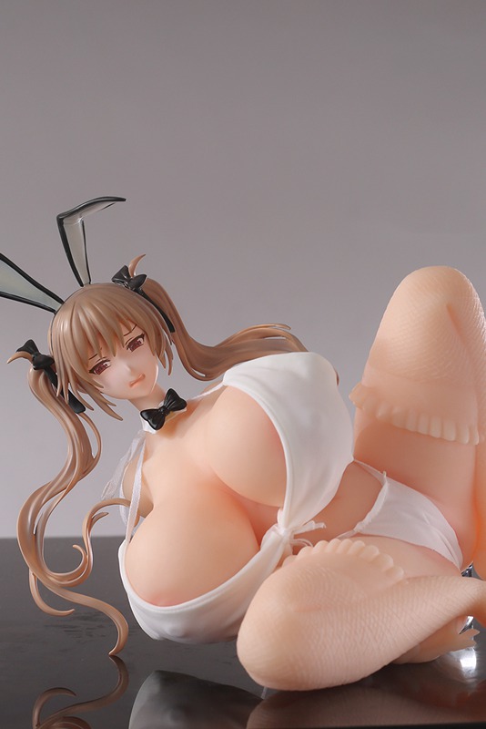 Size 1/10 Life-like Silicone Big Breast Adult Figure MARIA Bunny Girl - Image 6