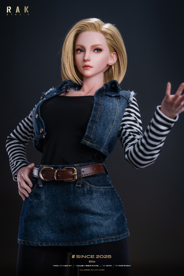 Size 1/2 Realistic Blonde Skinny Lady Silicone Sex Doll - Image 8