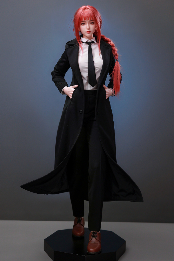 Size 1/2 Realistic Asian Skinny Lady Silicone Sex Doll - Image 3