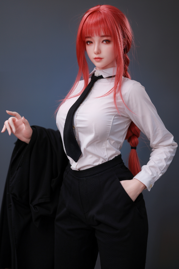 Size 1/2 Realistic Asian Skinny Lady Silicone Sex Doll - Image 6