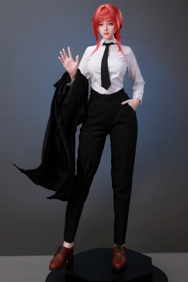 Size 1/2 Realistic Asian Skinny Lady Silicone Sex Doll - Image 7