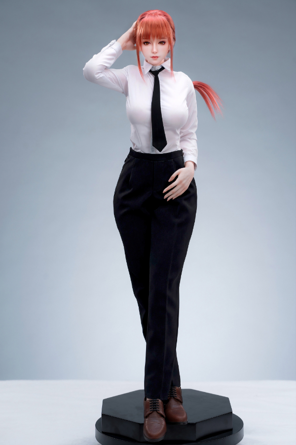 Size 1/2 Realistic Asian Skinny Lady Silicone Sex Doll - Image 9