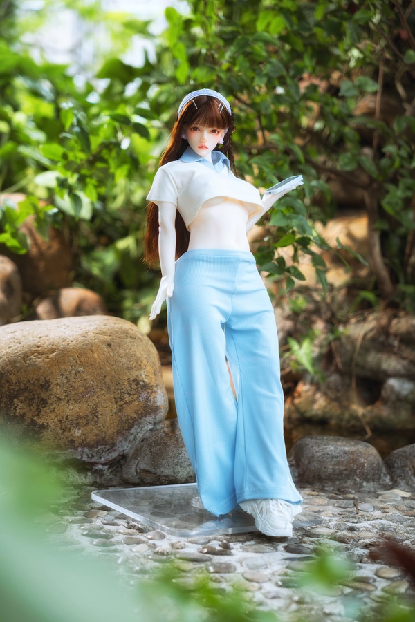Size 1/3 Cute Silicone Body Head Sex Doll Anna - Image 4