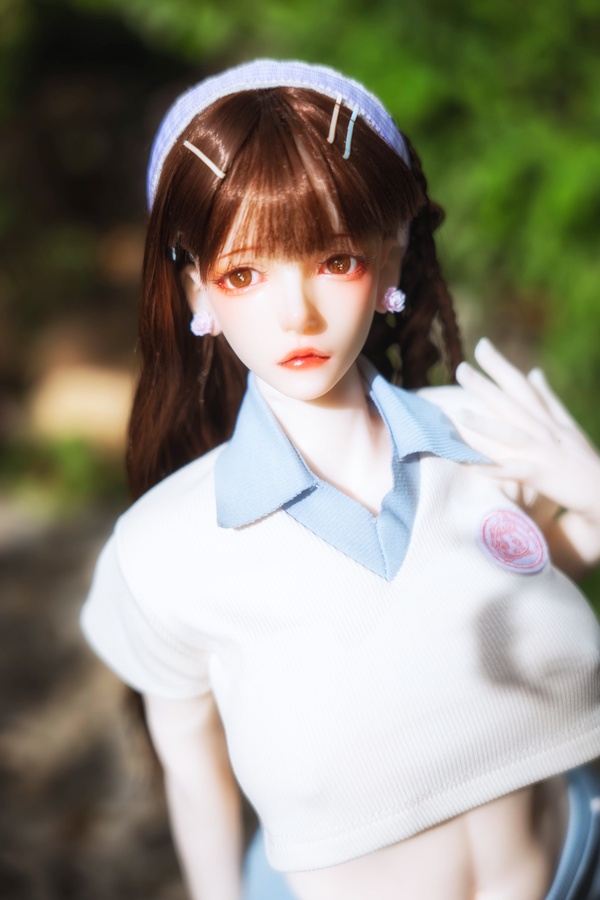 Size 1/3 Cute Silicone Body Head Sex Doll Anna - Image 7