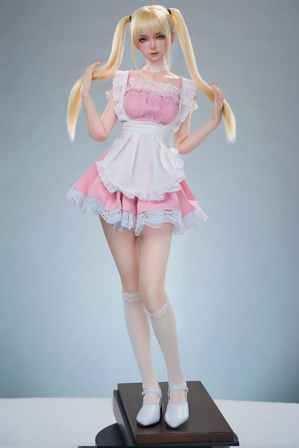 Size 1/2 Realistic Cute Asian Skinny Silicone Sex Doll - Image 4