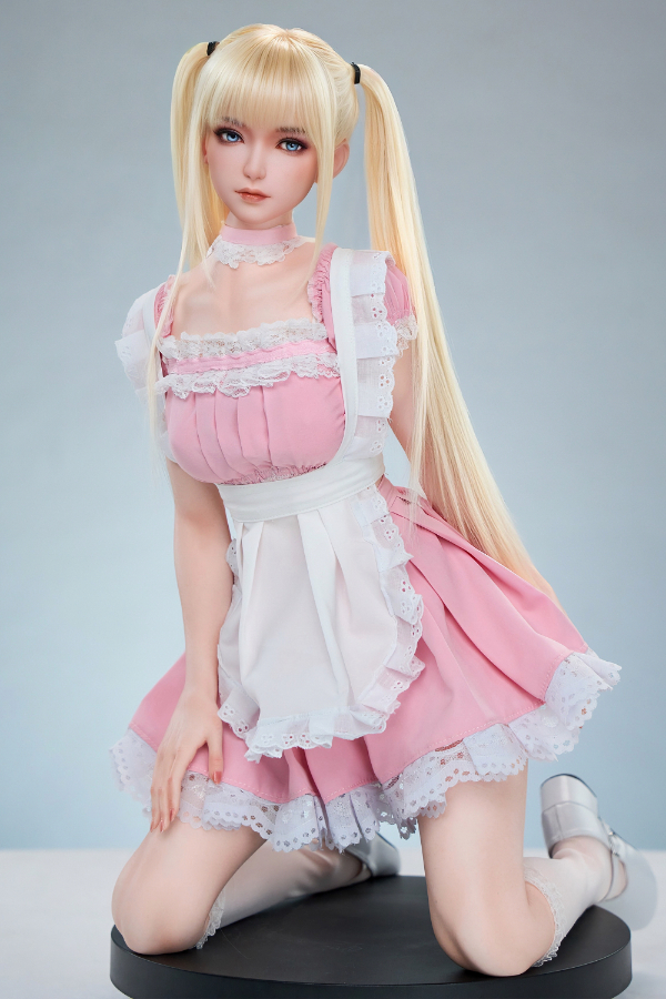 Size 1/2 Realistic Cute Asian Skinny Silicone Sex Doll - Image 6