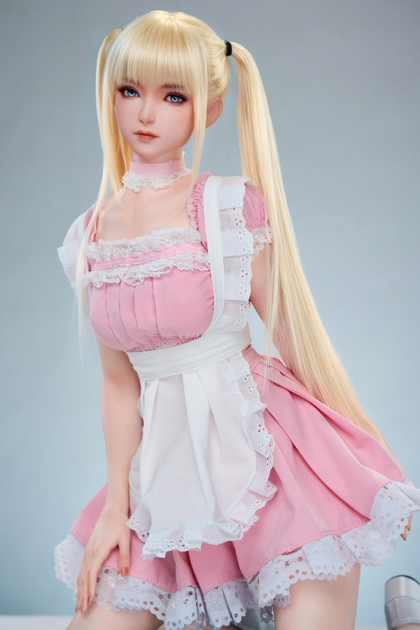 Size 1/2 Realistic Cute Asian Skinny Silicone Sex Doll - Image 7
