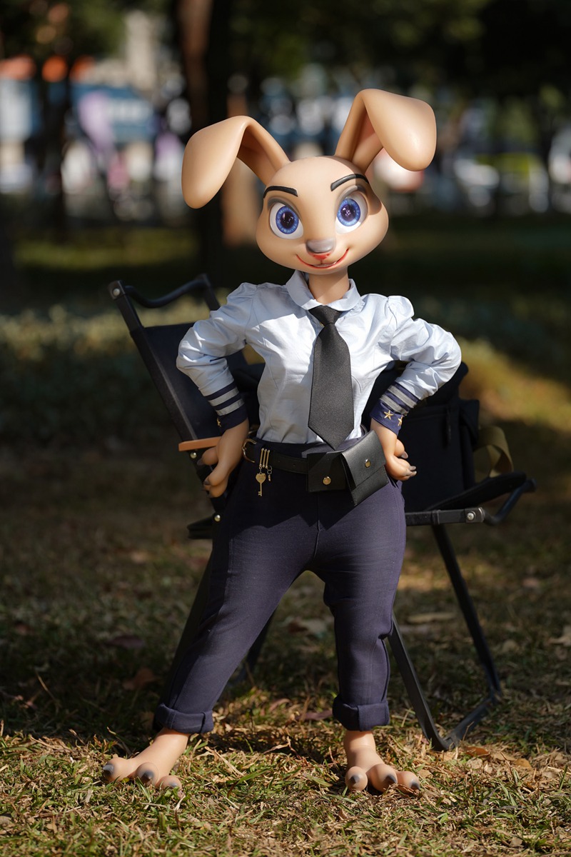 Alternative view of Size 1/2 C-Cup Realistic Silicone Body Head Sex Doll Rabittie