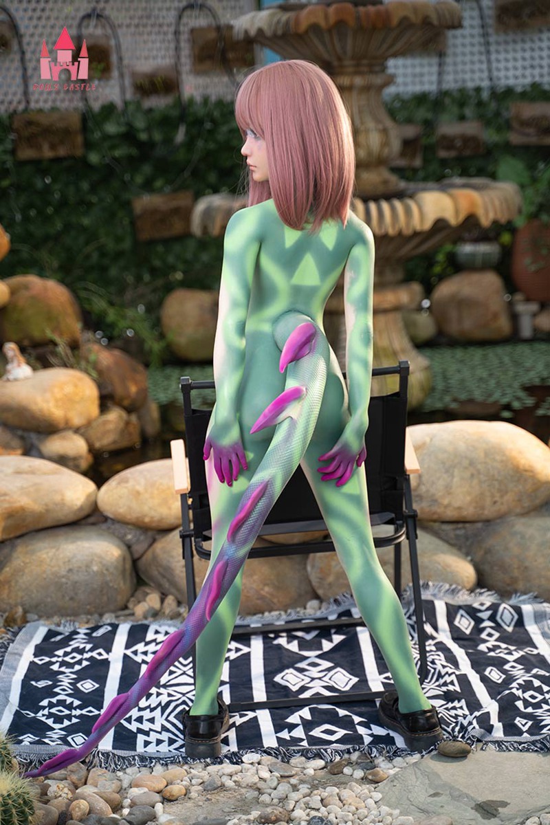 Size 1/2 Life-like Nature Small Breast Silicone Body Head Sex Doll - Image 15