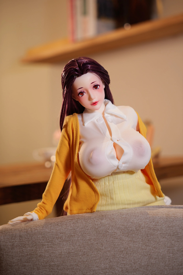 Size 1/3 Realistic Big Japanese Breast Silicone Sex Doll - Image 12