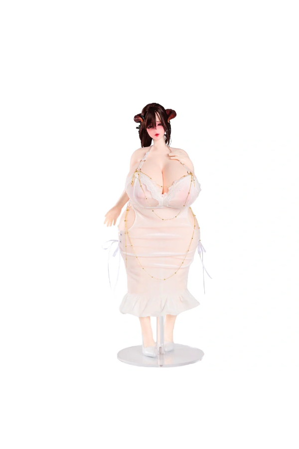 Alternative view of Size 1/3 Cute Big Breast Silicone Body Head Sex Doll Cow